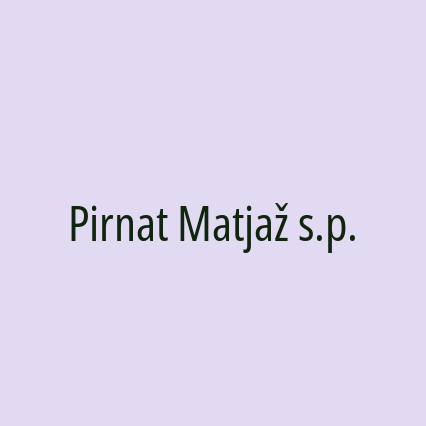 Pirnat Matjaž s.p. - Logotip