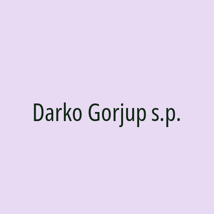 Darko Gorjup s.p.