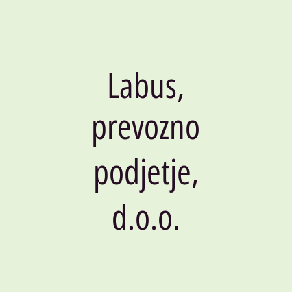 Labus, prevozno podjetje, d.o.o.