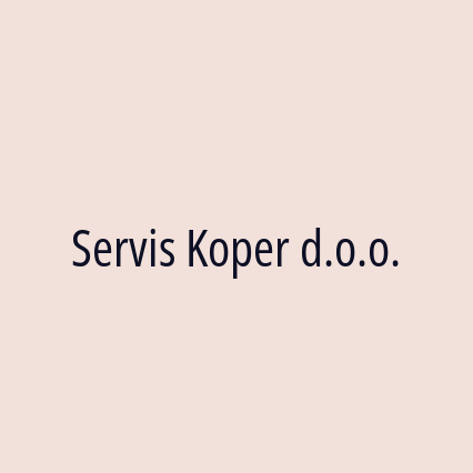 Servis Koper d.o.o. - Logotip