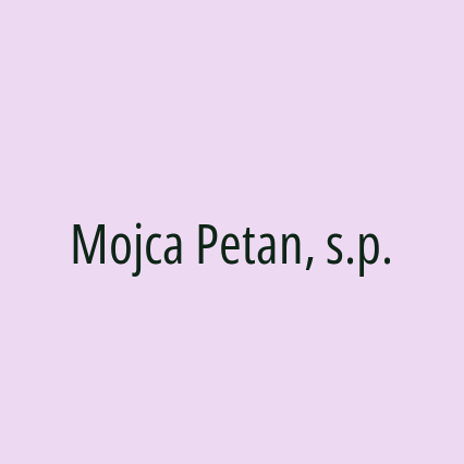 Mojca Petan, s.p.