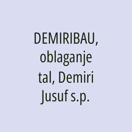 DEMIRIBAU, oblaganje tal, Demiri Jusuf s.p. - Logotip