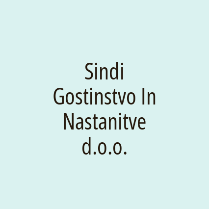 Sindi Gostinstvo In Nastanitve d.o.o.