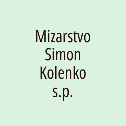 Mizarstvo Simon Kolenko s.p.