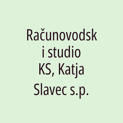 Računovodski studio KS, Katja Slavec s.p.