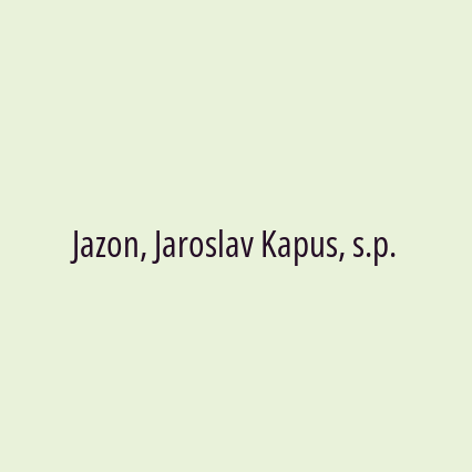 Jazon, Jaroslav Kapus, s.p. - Logotip