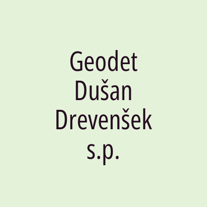 Geodet Dušan Drevenšek s.p. - Logotip