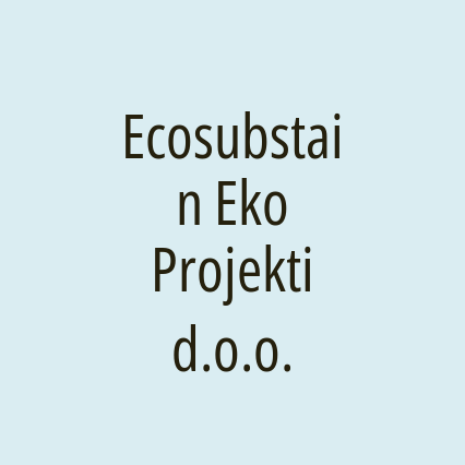 Ecosubstain Eko Projekti d.o.o.