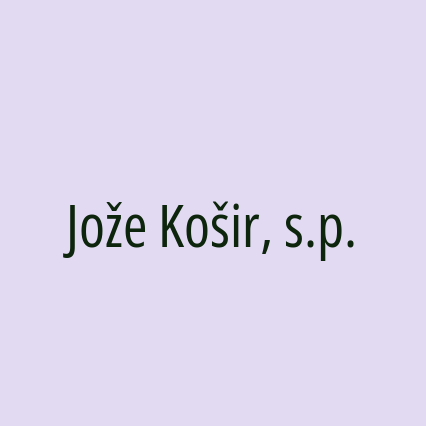 Jože Košir, s.p.