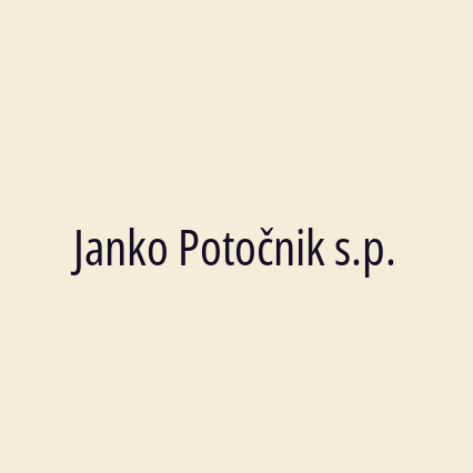 Janko Potočnik s.p.