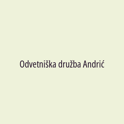 Odvetniška družba Andrić