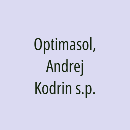 Optimasol, Andrej Kodrin s.p.