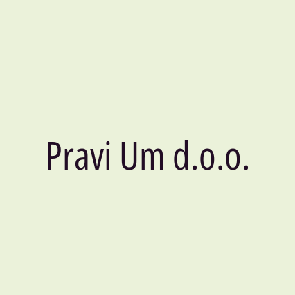 Pravi Um d.o.o.