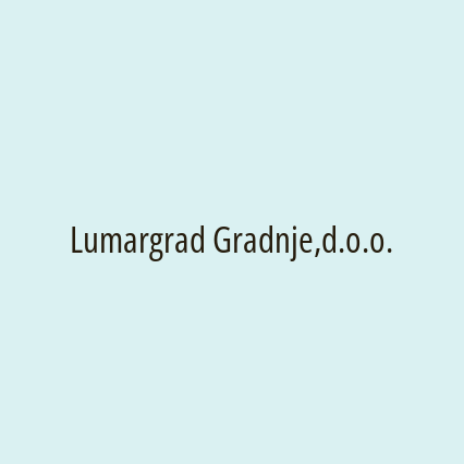 Lumargrad Gradnje,d.o.o. - Logotip