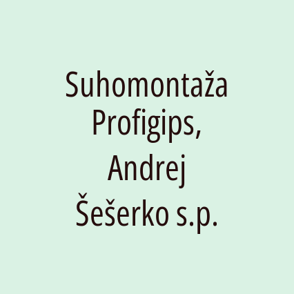 Suhomontaža Profigips, Andrej Šešerko s.p. - Logotip