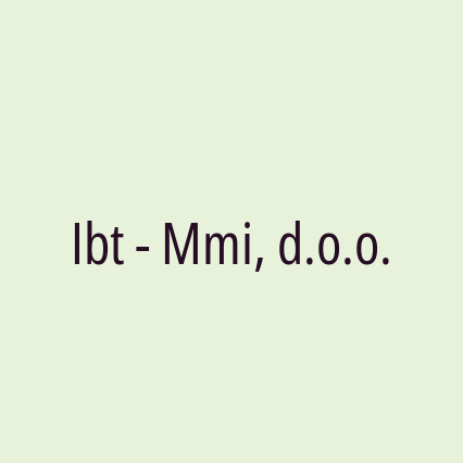 Ibt - Mmi, d.o.o. - Logotip