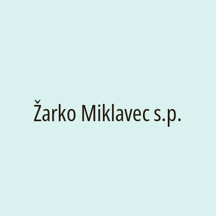 Žarko Miklavec s.p.