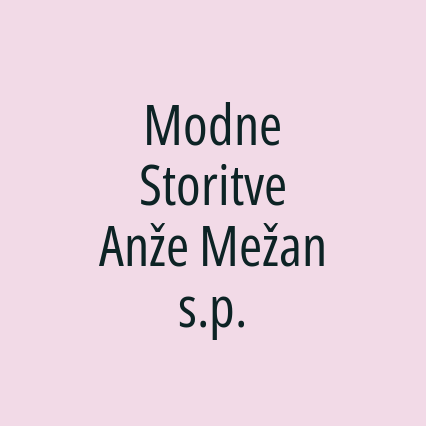 Modne Storitve Anže Mežan s.p.