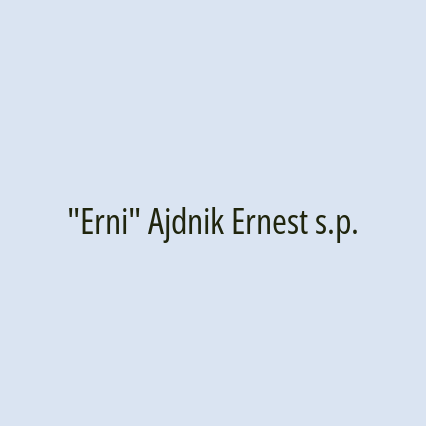 "Erni" Ajdnik Ernest s.p. - Logotip