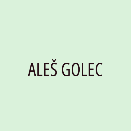 ALEŠ GOLEC