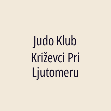 Judo Klub Križevci Pri Ljutomeru - Logotip