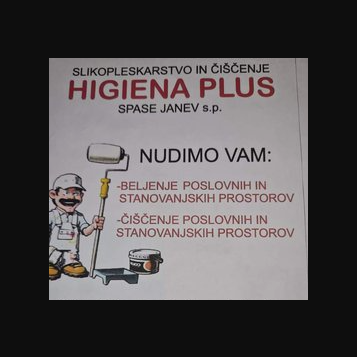 Higiena Plus, pleskanje in čiščenje, Spase Janev s.p. - Logotip