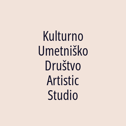 Kulturno Umetniško Društvo Artistic Studio - Logotip