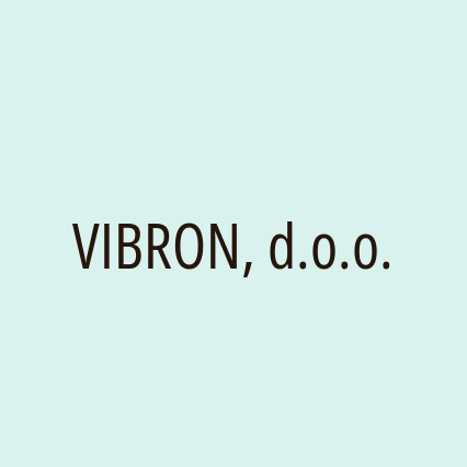 VIBRON, d.o.o.