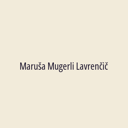 Maruša Mugerli Lavrenčič - Logotip