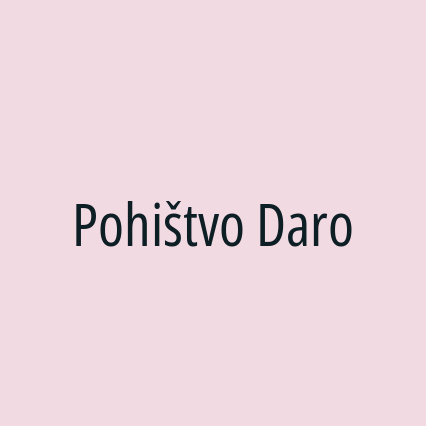 Pohištvo Daro