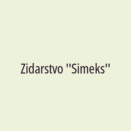 Zidarstvo ''Simeks'' - Logotip