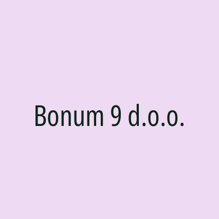 Bonum 9 d.o.o.