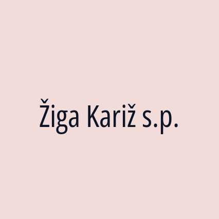 Žiga Kariž s.p.