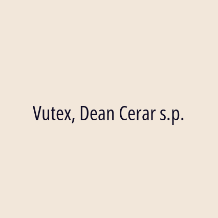 Vutex, Dean Cerar s.p.