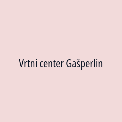 Vrtni center Gašperlin - Logotip