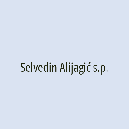 Selvedin Alijagić s.p.