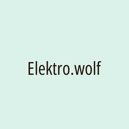 Elektro.wolf - Logotip