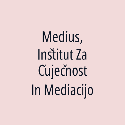 Medius, Inštitut Za Čuječnost In Mediacijo - Logotip