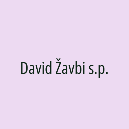 David Žavbi s.p.