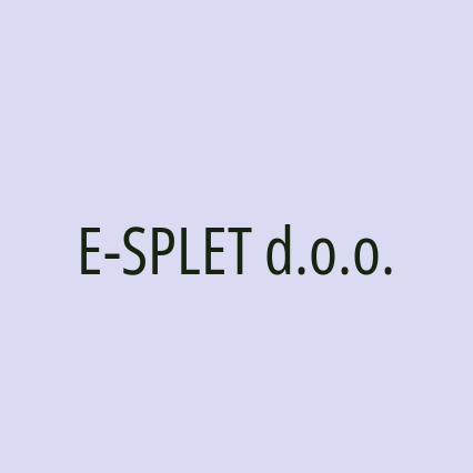 E-SPLET d.o.o.