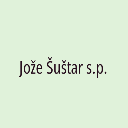 Jože Šuštar s.p.