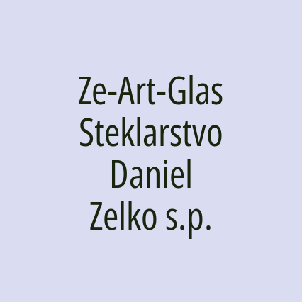 Ze-Art-Glas Steklarstvo Daniel Zelko s.p.