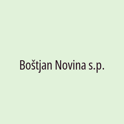 Boštjan Novina s.p. - Logotip