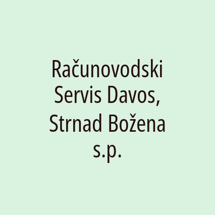 Računovodski Servis Davos, Strnad Božena s.p.