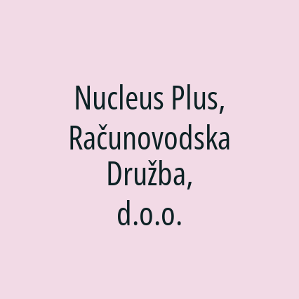 Nucleus Plus, Računovodska Družba, d.o.o. - Logotip