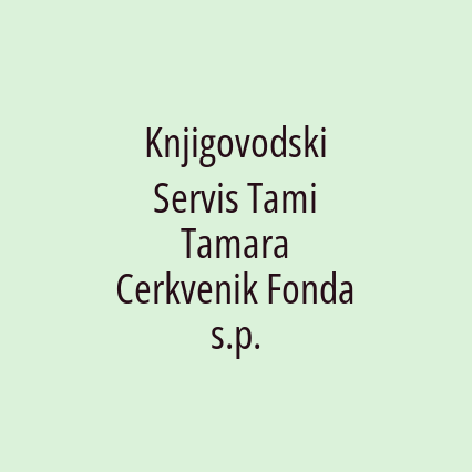 Knjigovodski Servis Tami Tamara Cerkvenik Fonda s.p. - Logotip