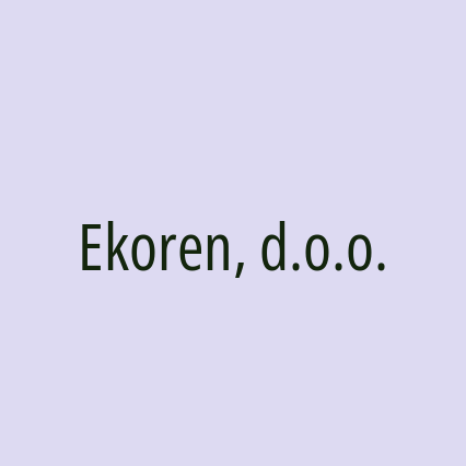 Ekoren, d.o.o. - Logotip