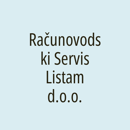 Računovodski Servis Listam d.o.o.