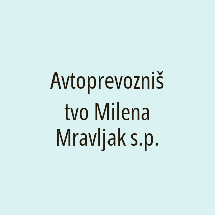 Avtoprevozništvo Milena Mravljak s.p. - Logotip