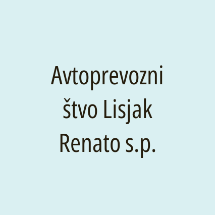 Avtoprevozništvo Lisjak Renato s.p. - Logotip